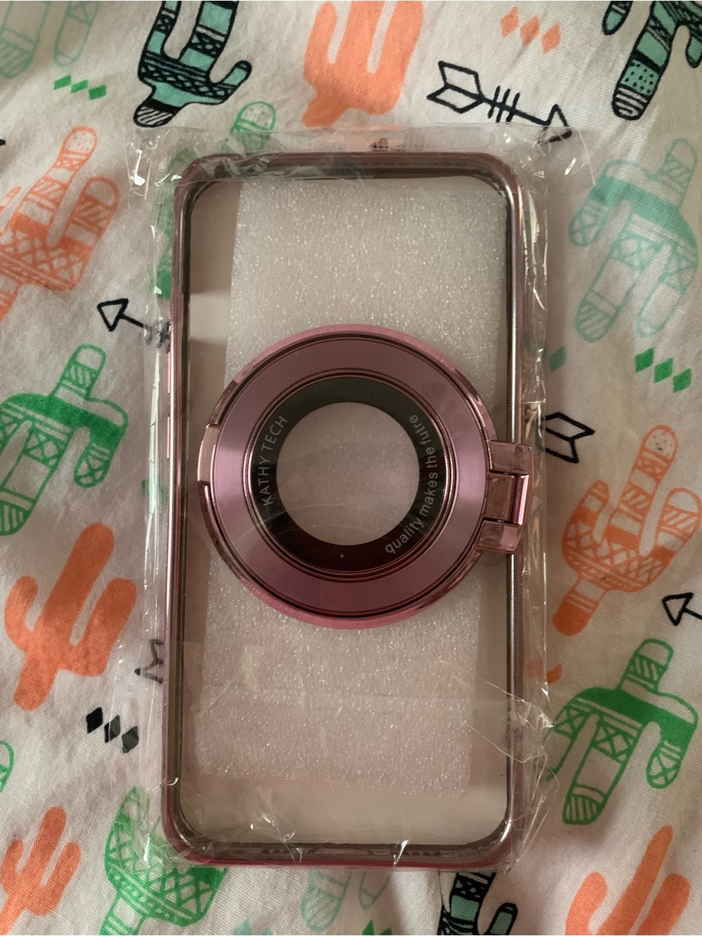 IPhone 13 pink with rinstones phone case